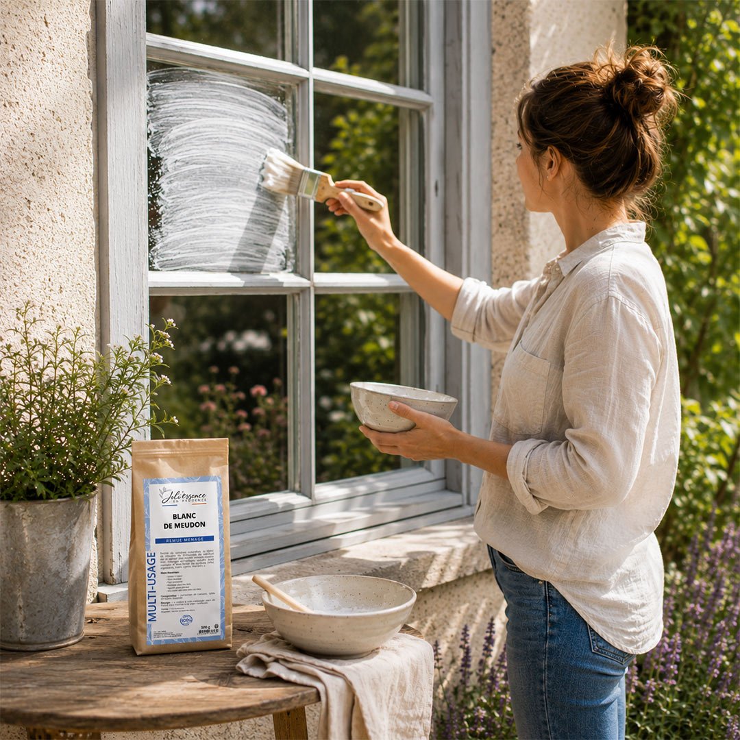 Propos'Nature Blanc de Meudon (Calcium Carbonate) – Natural Cleaning & Window Whitening Powder - Elliotti