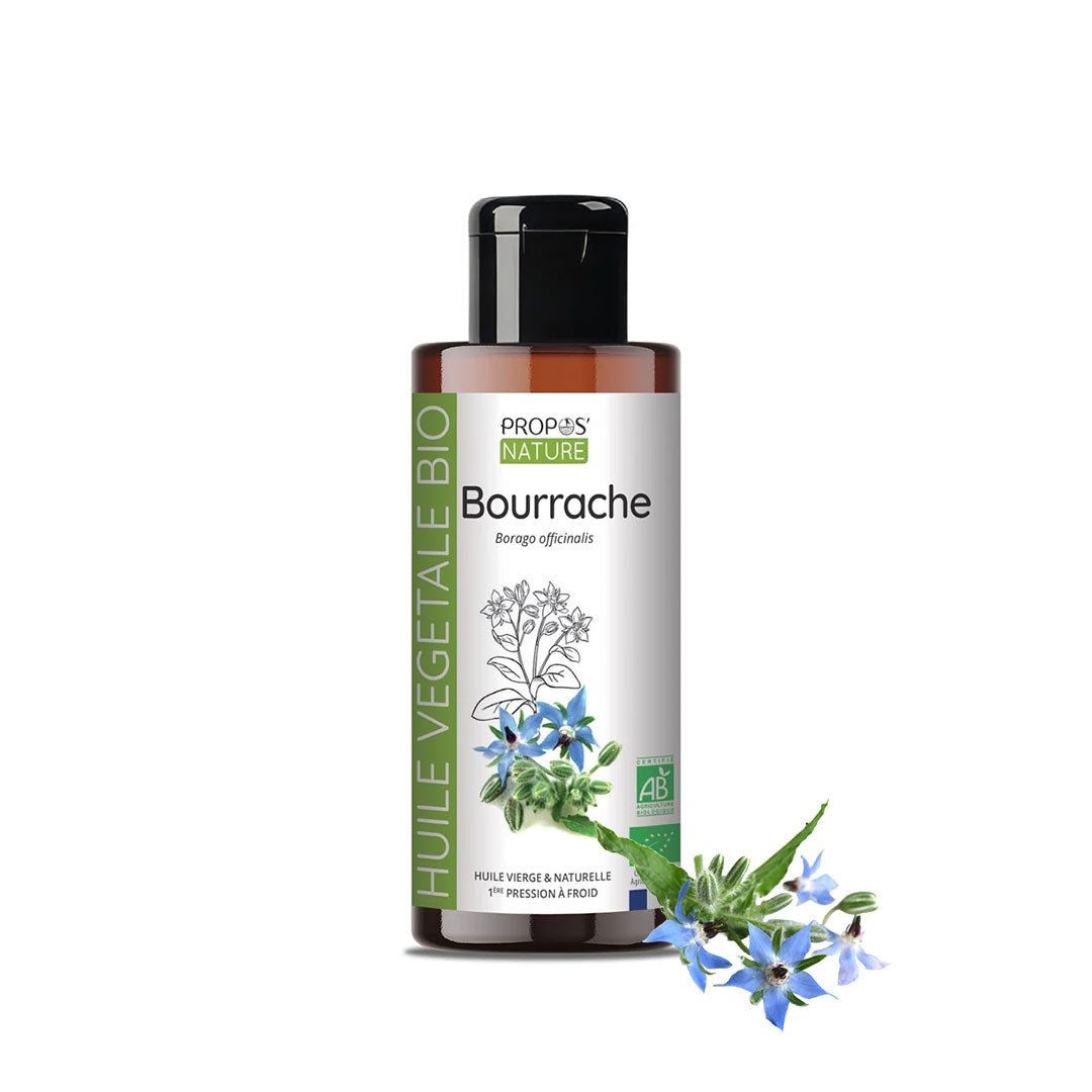 Propos'Nature Borage Organic Virgin Oil, 100ml - Elliotti