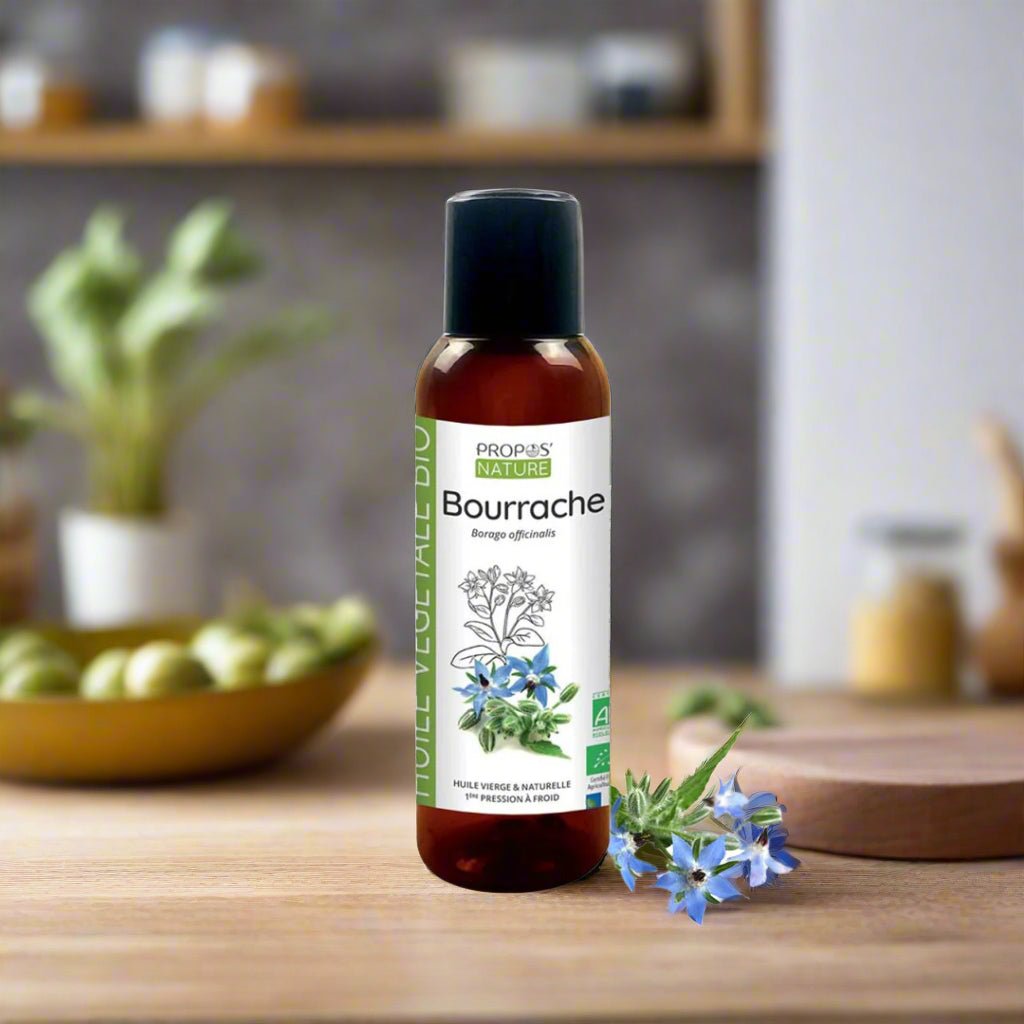 Propos'Nature Borage Organic Virgin Oil, 100ml - Elliotti