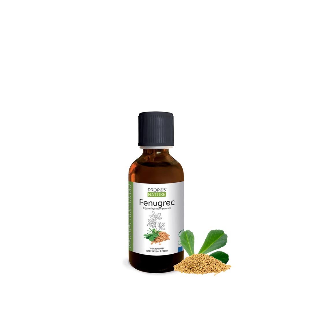 Propos'Nature Fenugreek Organic Oil Macerate, 50ml - Elliotti