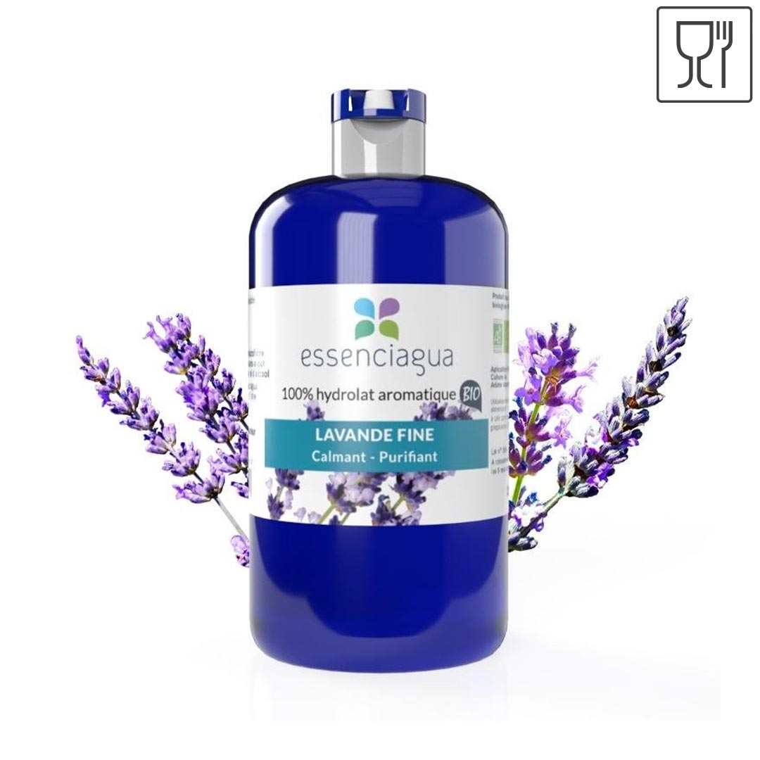 Essenciagua Lavender Organic Hydrosol, 250ml - Elliotti