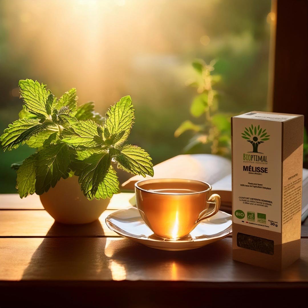 Bioptimal Melissa (Lemon Balm) Organic Infusion, 30g - Elliotti
