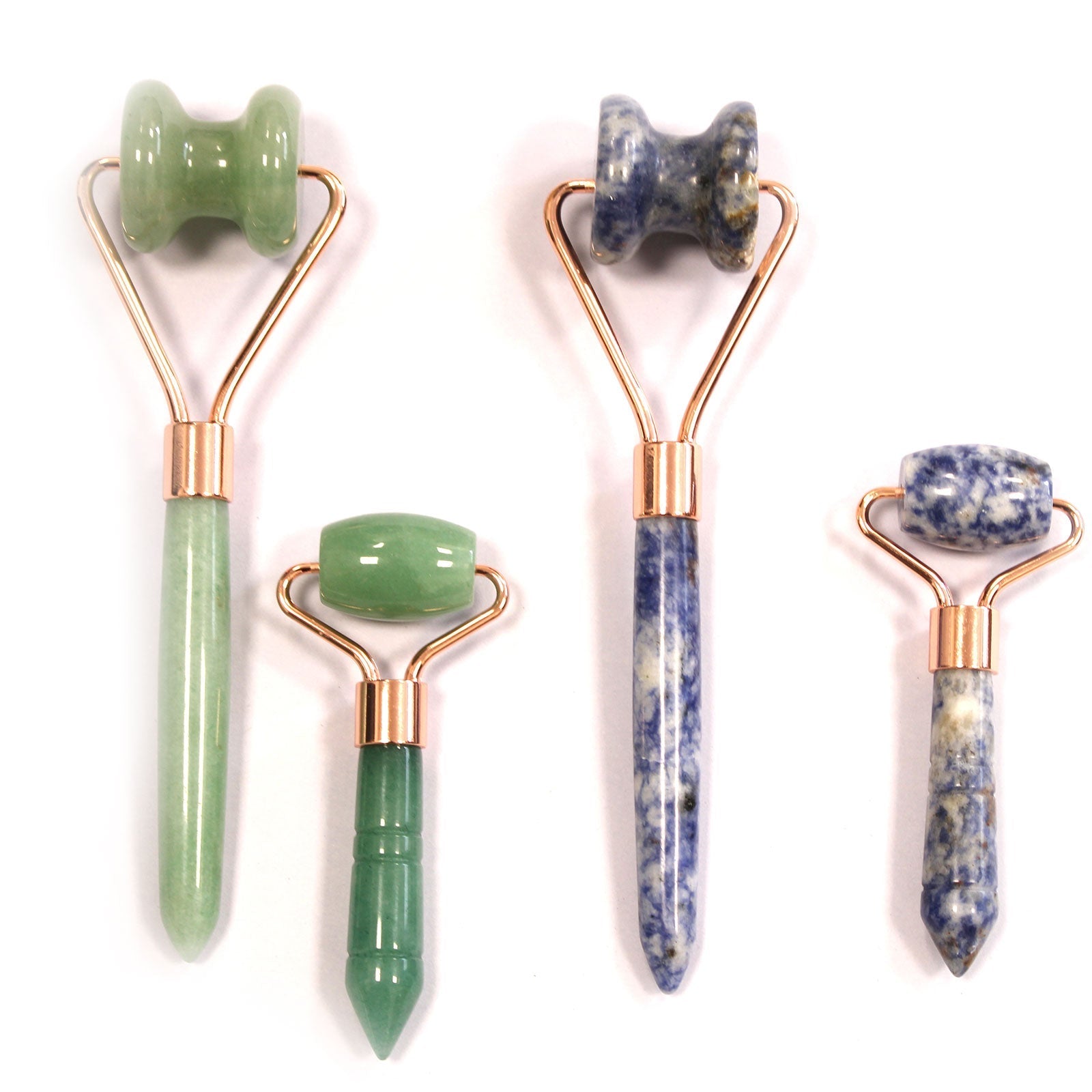 AW Artisan Mini Gemstone Facial Roller - Jade - Elliotti