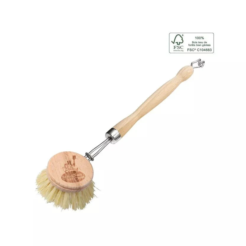 La Droguerie Ecologique - ECODIS Natural Fiber Wooden Dish Brush (Refill) - Elliotti