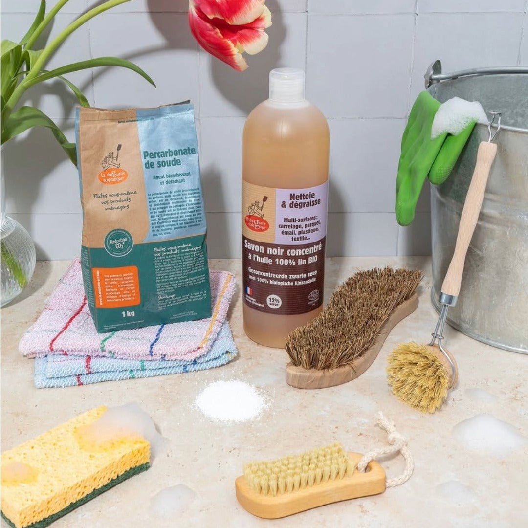 La Droguerie Ecologique - ECODIS Natural Fiber Wooden Dish Brush (Refill) - Elliotti