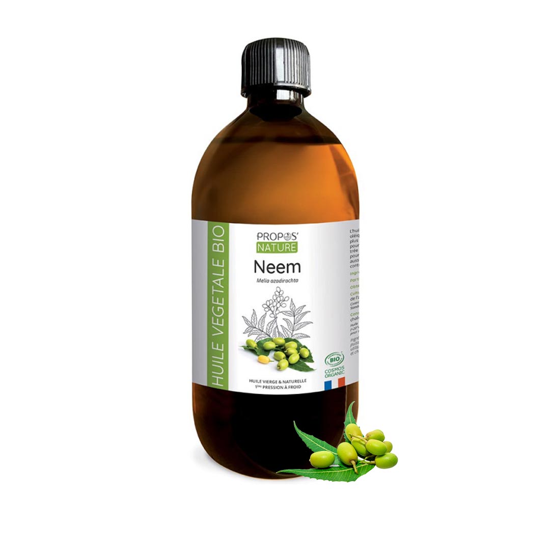 Propos'Nature Neem Organic Virgin Oil, 500ml - Elliotti