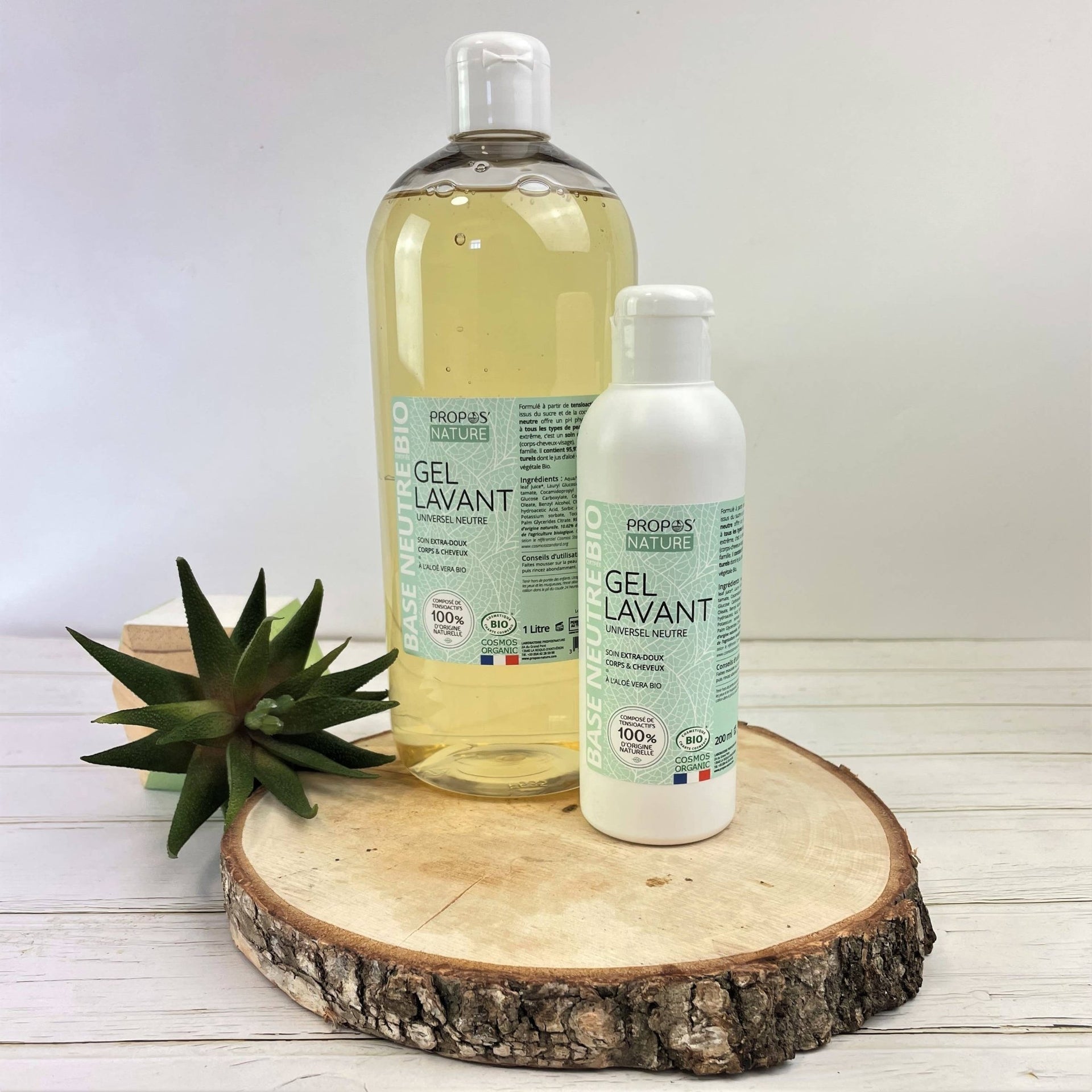 Laboratoire Propos'Nature Neutral Organic Cleansing Gel - face, body, hair - Elliotti