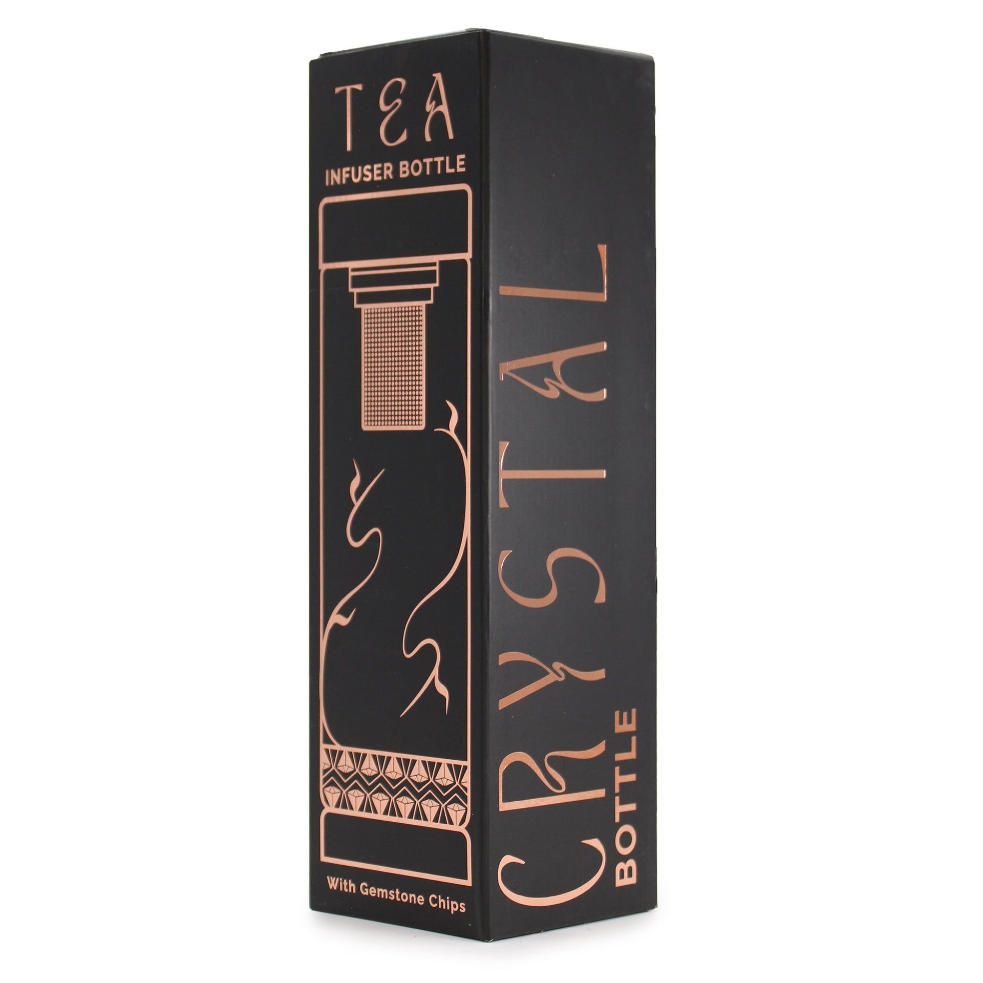 AW Artisan Onyx Gemstone Tea Infuser Bottle - 500 ml - Elliotti