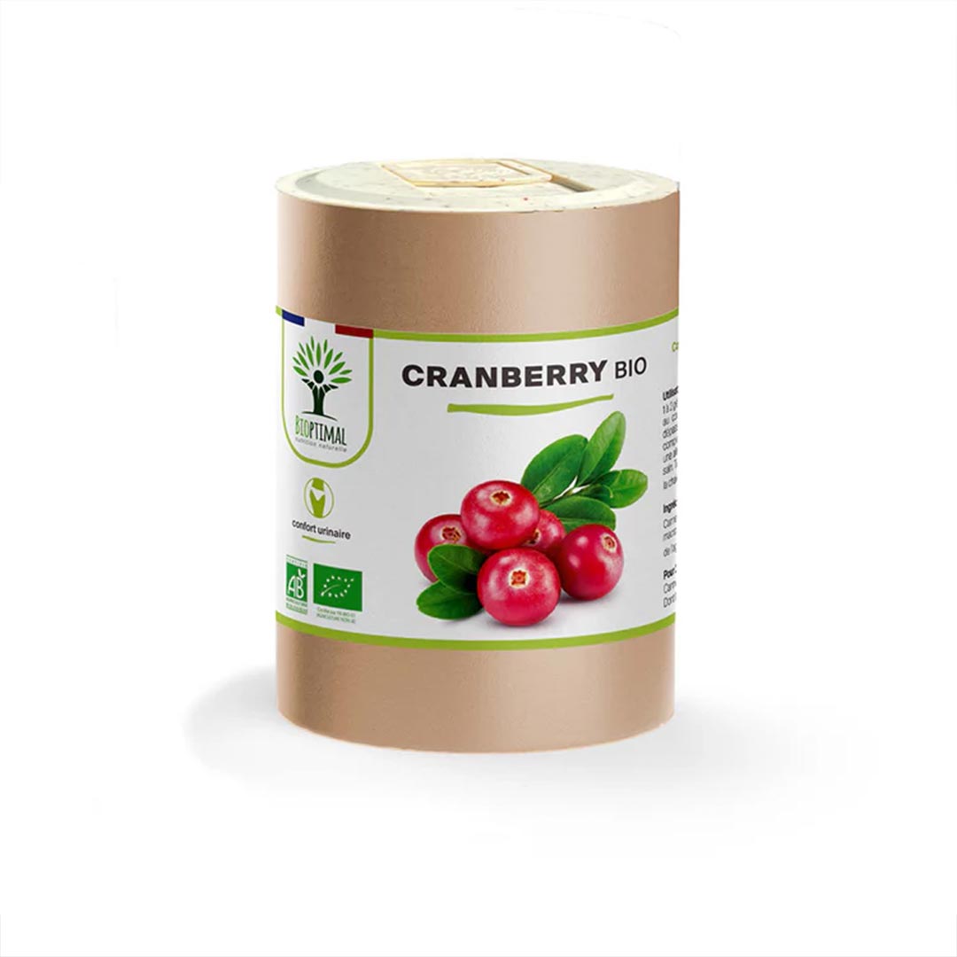 Bioptimal Organic Cranberry, 200 capsules - Elliotti