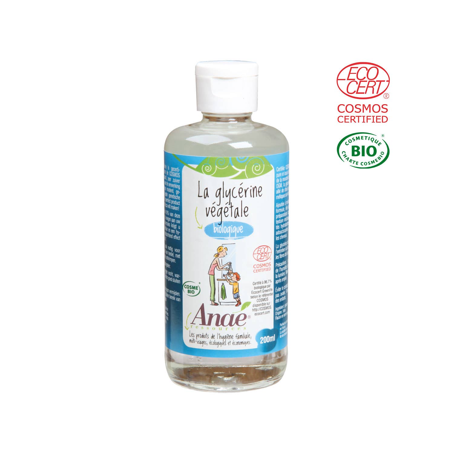 Anaé Organic Vegetable Glycerin - 200ML - Elliotti