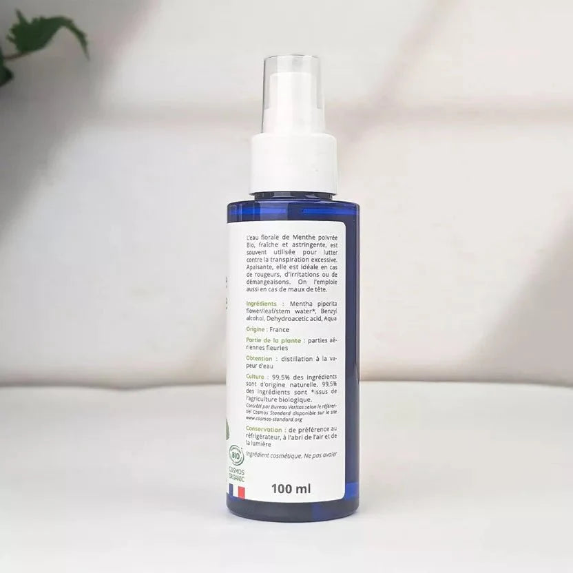 Propos'Nature Peppermint - Certified Organic Hydrosol, 100ml - Elliotti