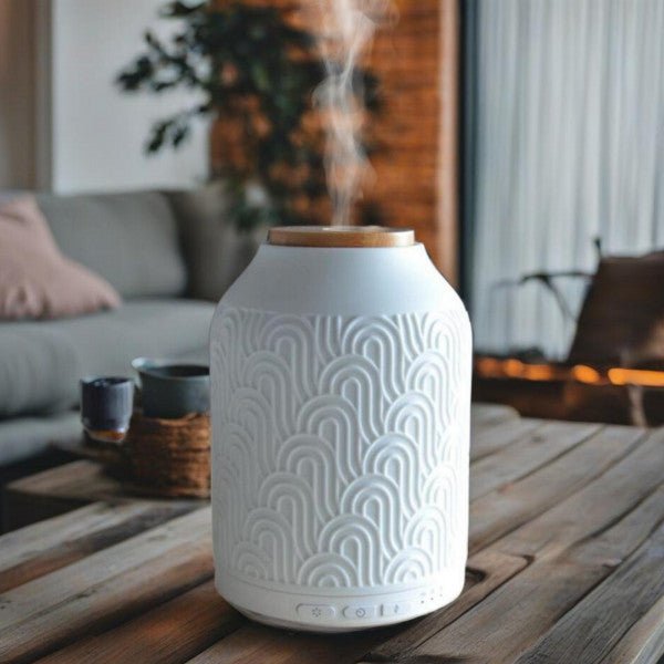 Zen Arome Prague Connected Ultrasonic Diffuser - Smart Home Compatible (Google & Alexa) - Elliotti