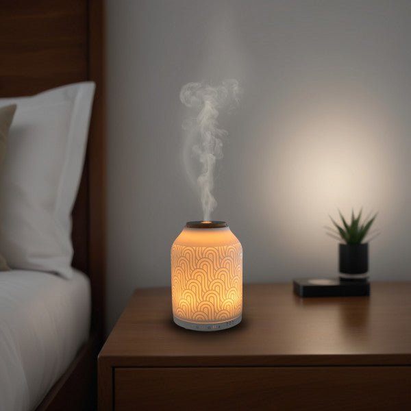 Zen Arome Prague Connected Ultrasonic Diffuser - Smart Home Compatible (Google & Alexa) - Elliotti