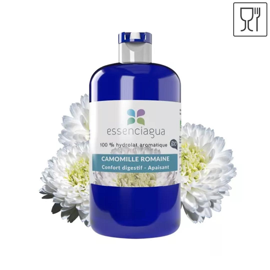 Essenciagua Roman Chamomile Organic Hydrosol, 250ml - Elliotti