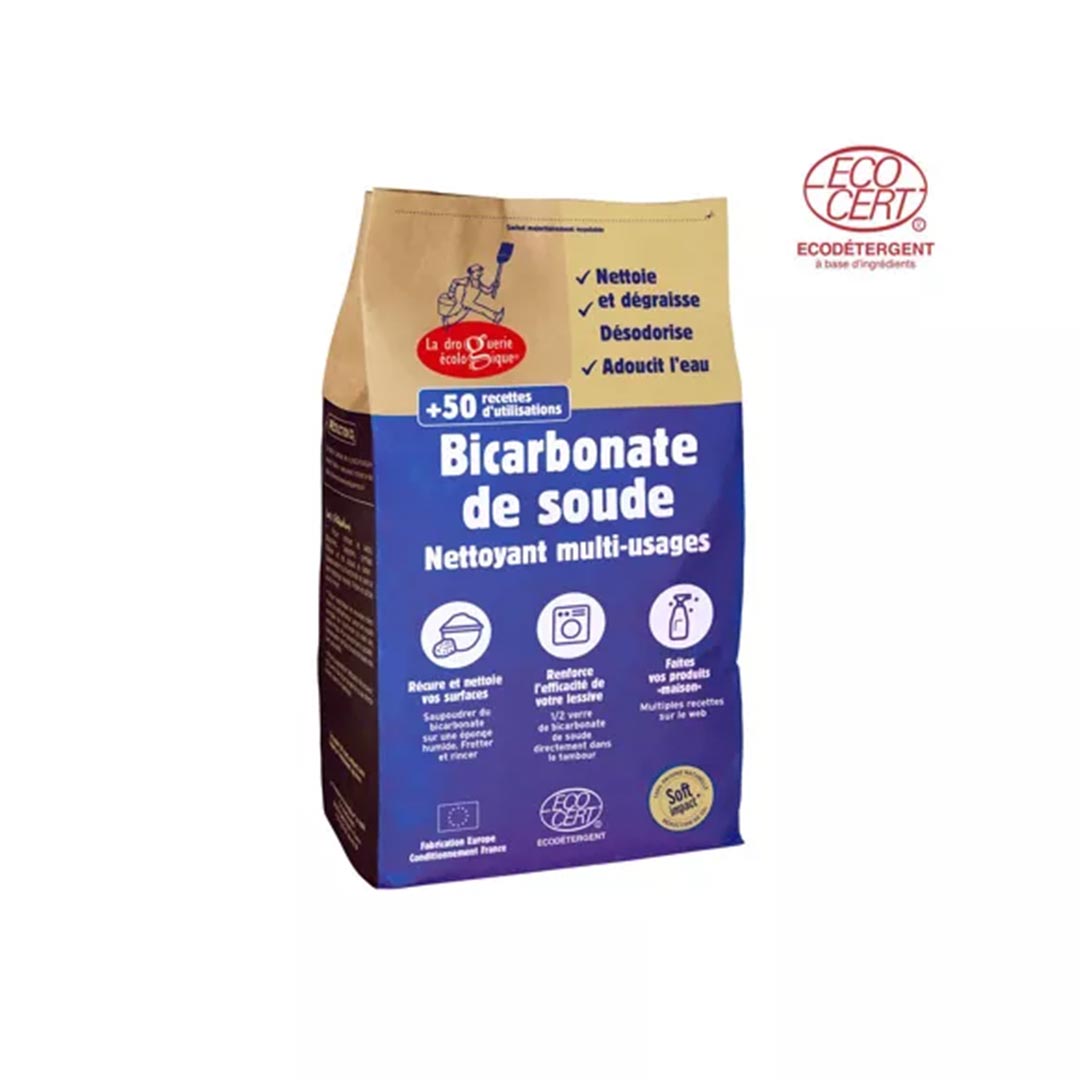 La Droguerie Ecologique - ECODIS Sodium Bicarbonate, 1 kg - Elliotti