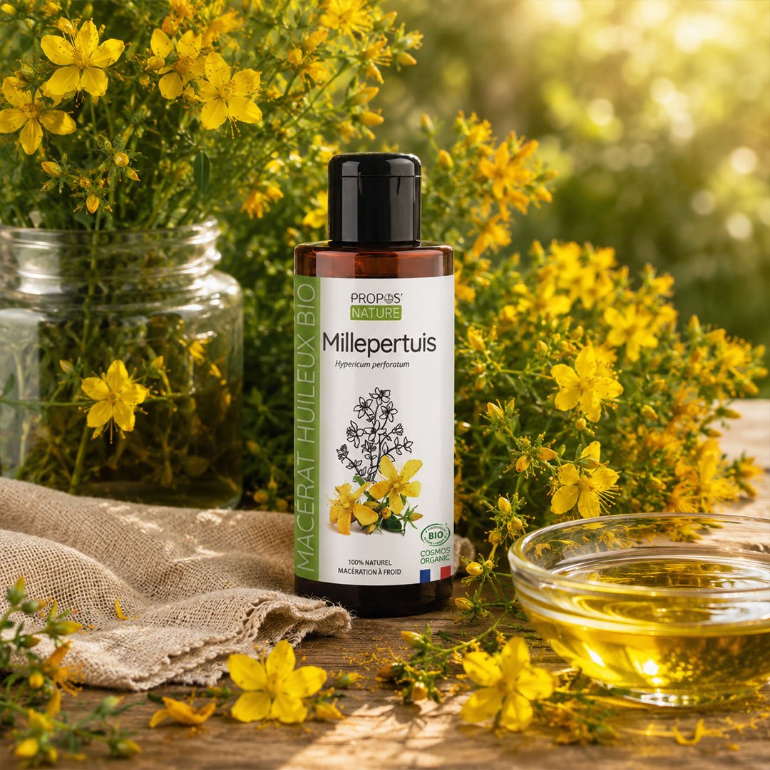 Propos'Nature St. John's Wort Organic Oil Macerate, 100ml - Elliotti