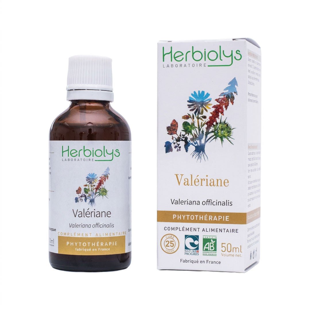 Herbiolys Valerian Organic Fresh Extract, 50 ml - Elliotti
