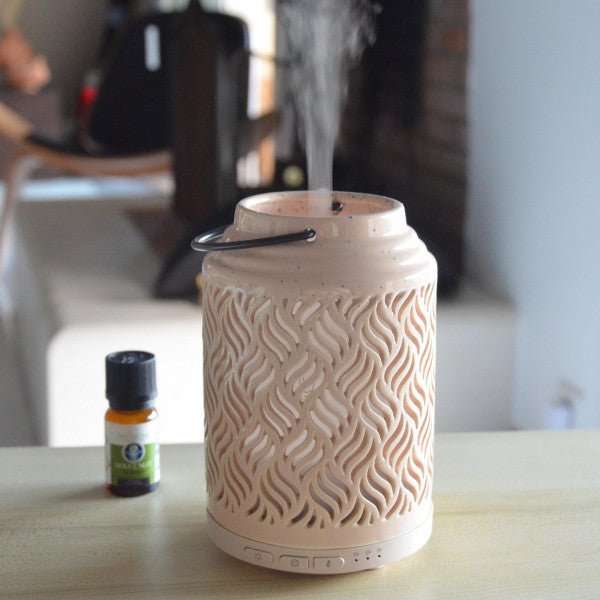 Zen Arome Venise Connected Ultrasonic Diffuser – Smart Home Compatible (Google & Alexa) - Elliotti