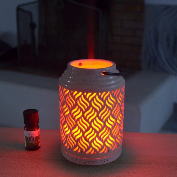 Zen Arome Venise Connected Ultrasonic Diffuser – Smart Home Compatible (Google & Alexa) - Elliotti