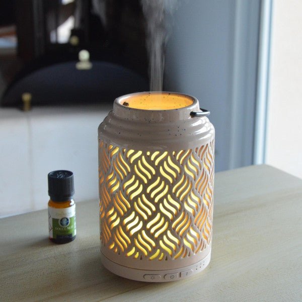 Zen Arome Venise Connected Ultrasonic Diffuser – Smart Home Compatible (Google & Alexa) - Elliotti