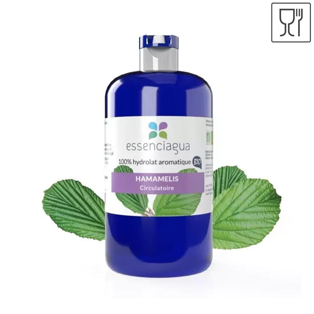 Essenciagua Witch Hazel (Hamamelis) Organic Hydrosol – 250ml - Elliotti