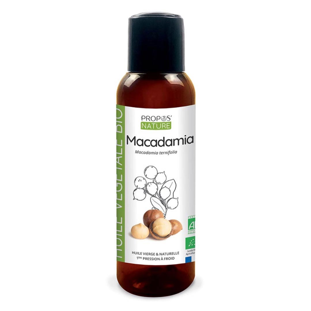 100ml Macadamia Organic Virgin Vegetable Oil - Elliotti