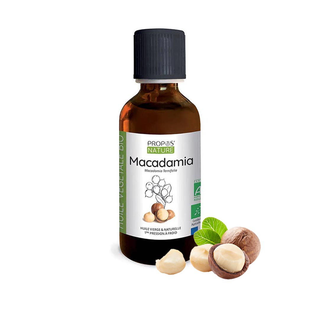 50 ml Macadamiaolja Kallpressad  Ekologisk- Elliotti