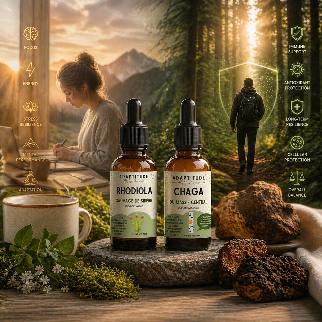 Adaptitude Adapt & Defend – Stress & Immune Support Set - Elliotti