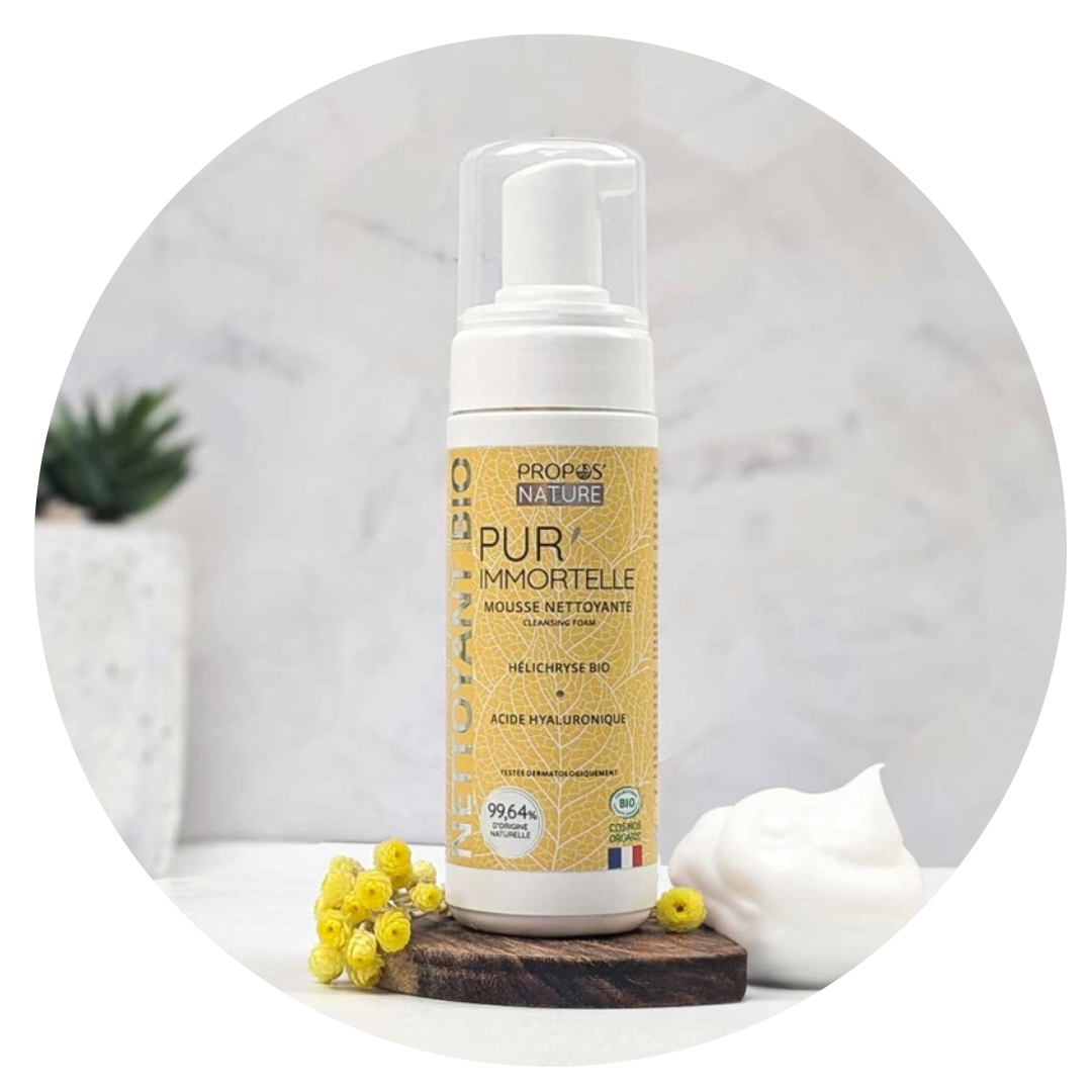 Purified and refreshed – Pur'Immortelle Cleansing Mousse - Elliotti