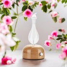 Zen Arome Aurora Cold Nebulization Diffuser – FSC Wood & Hand - Crafted Glass - Elliotti