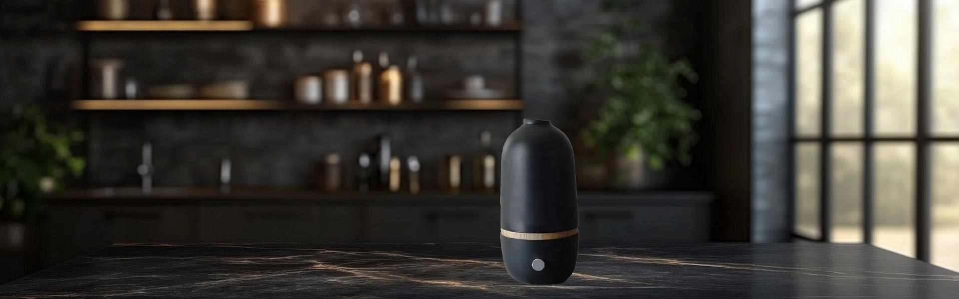 BO BLACK Nebuliser Diffuser – Miljövänlig elegans för kraftfull aromaterapi