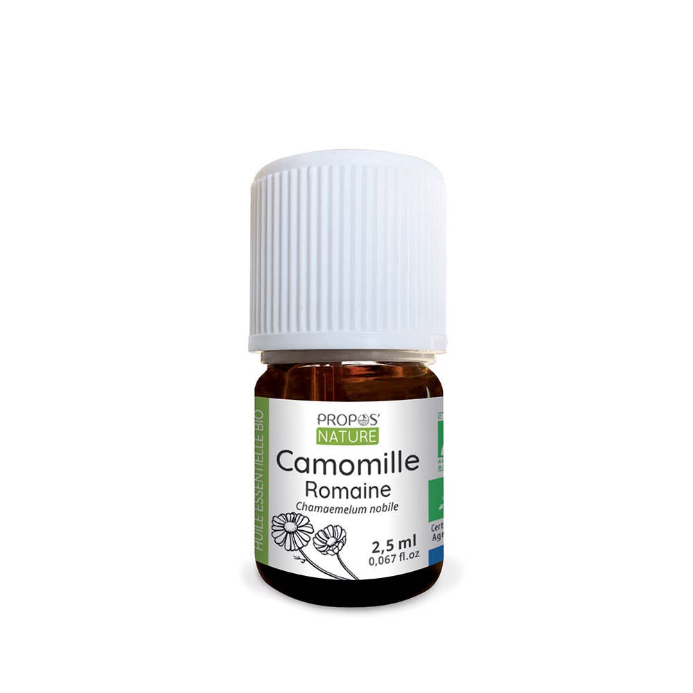 Laboratoire Propos'Nature Chamomile Roman Organic Essential Oil, 2,5ml - Elliotti