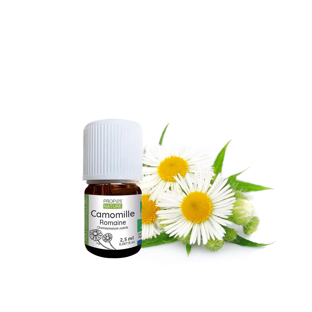 Laboratoire Propos'Nature Chamomile Roman Organic Essential Oil, 2,5ml - Elliotti