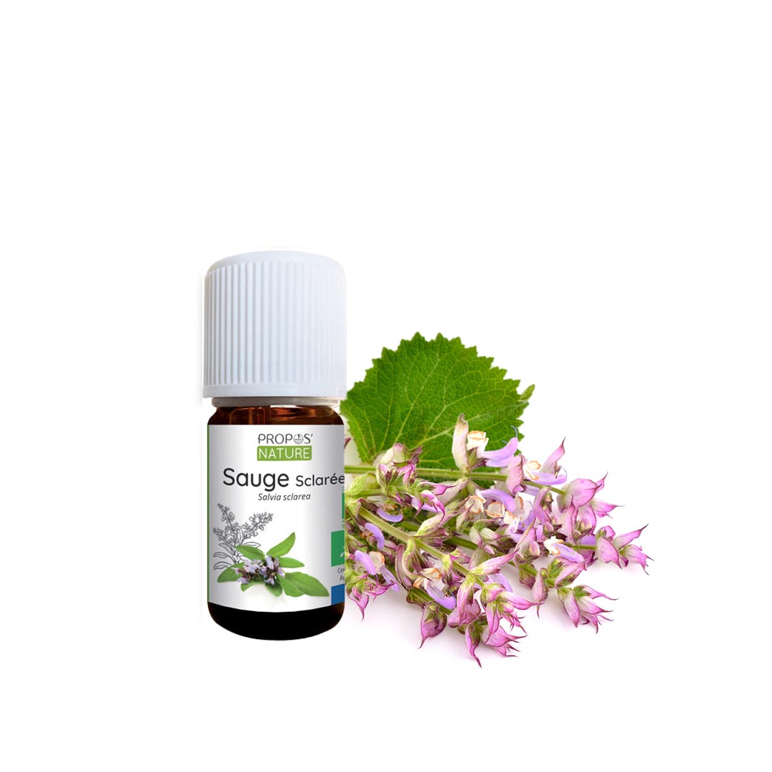 Laboratoire Propos'Nature Clary Sage Organic Essential Oil, 5ml - Elliotti