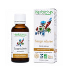 Herbiolys Sauge sclárée bottle and packaging on a white background