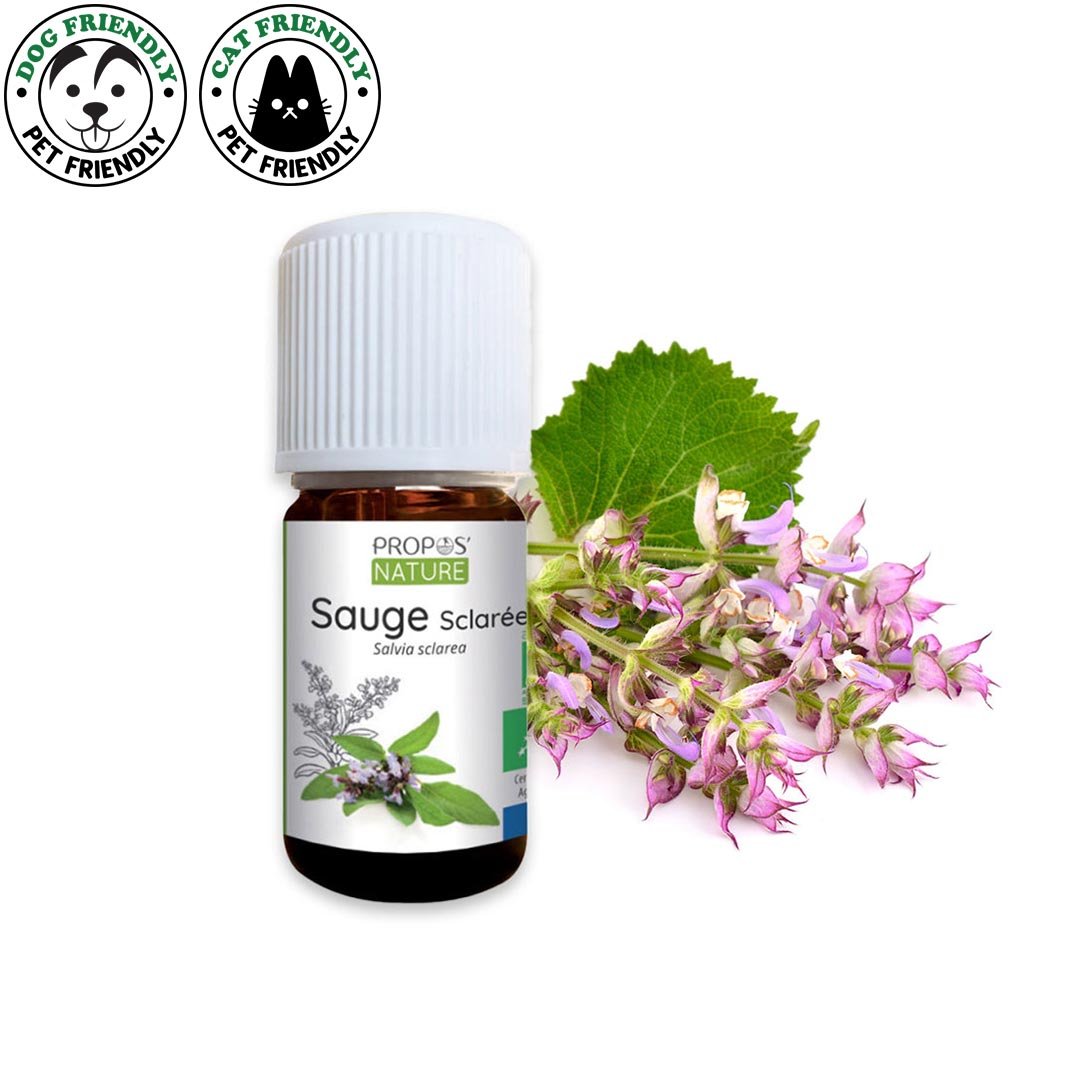 Laboratoire Propos'Nature Clary Sage Organic Essential Oil, 5ml - Elliotti