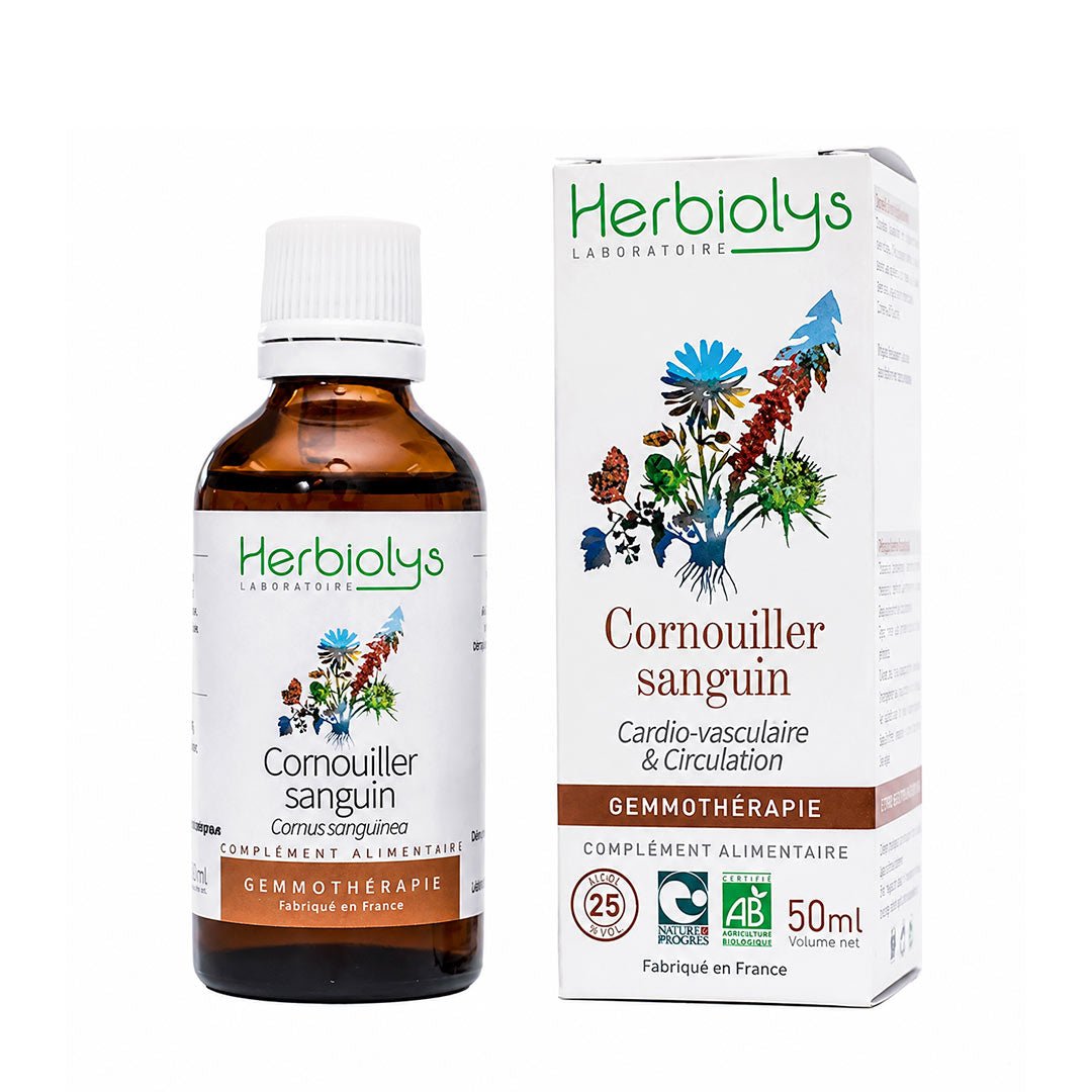 Herbiolys Dogwood Organic Bud Extract, 50 ml - Elliotti