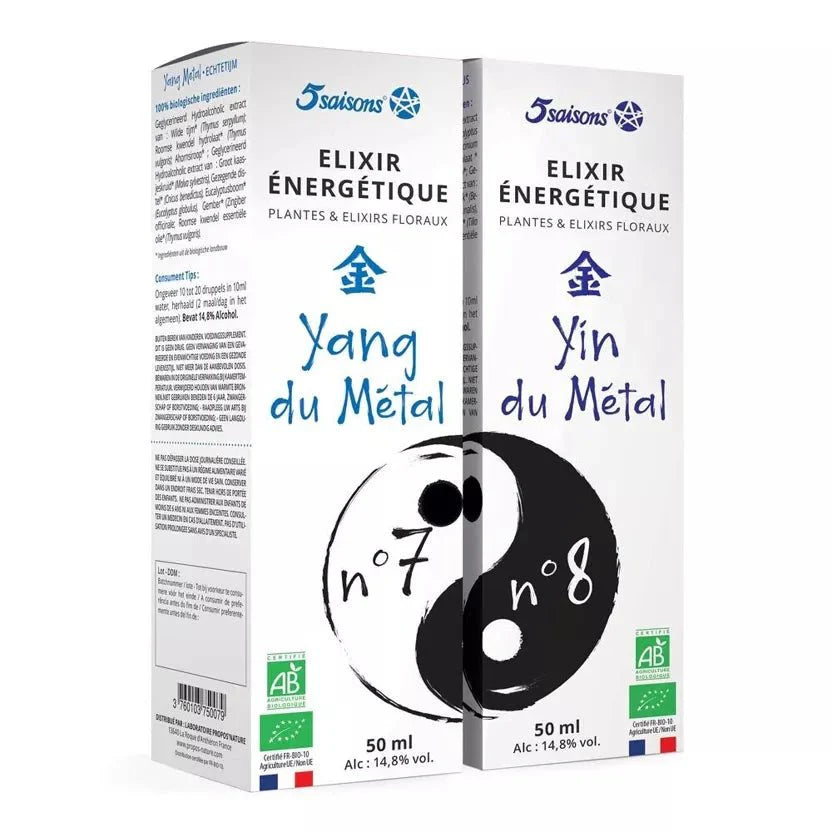 Propos'Nature Energy Elixir No. 8 Yin of Metal (Lung) - 50ml - Elliotti