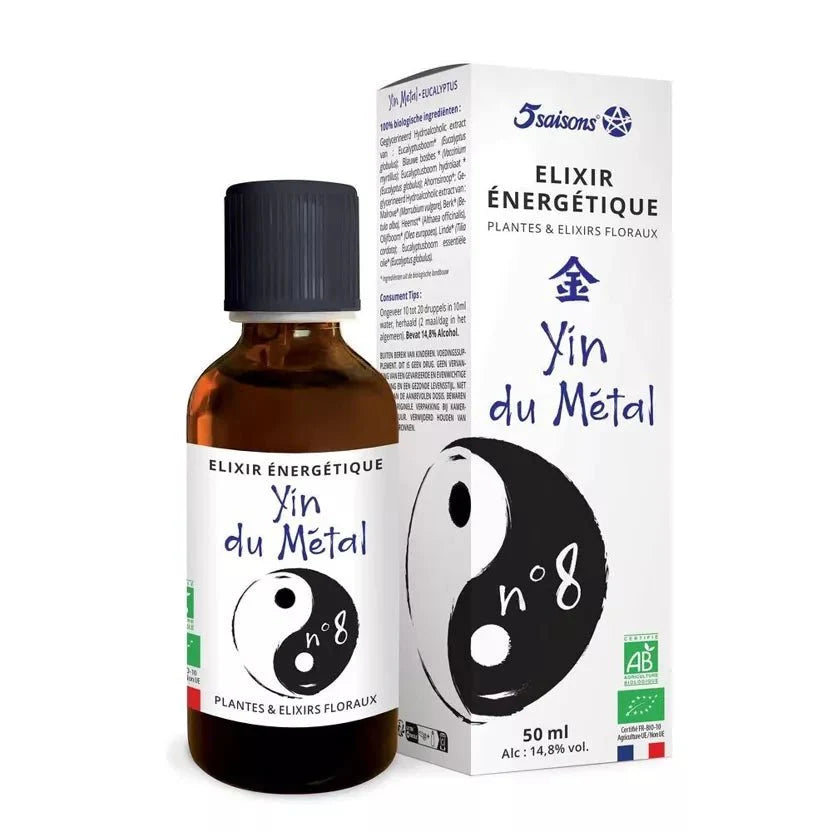 Propos'Nature Energy Elixir No. 8 Yin of Metal (Lung) - 50ml - Elliotti