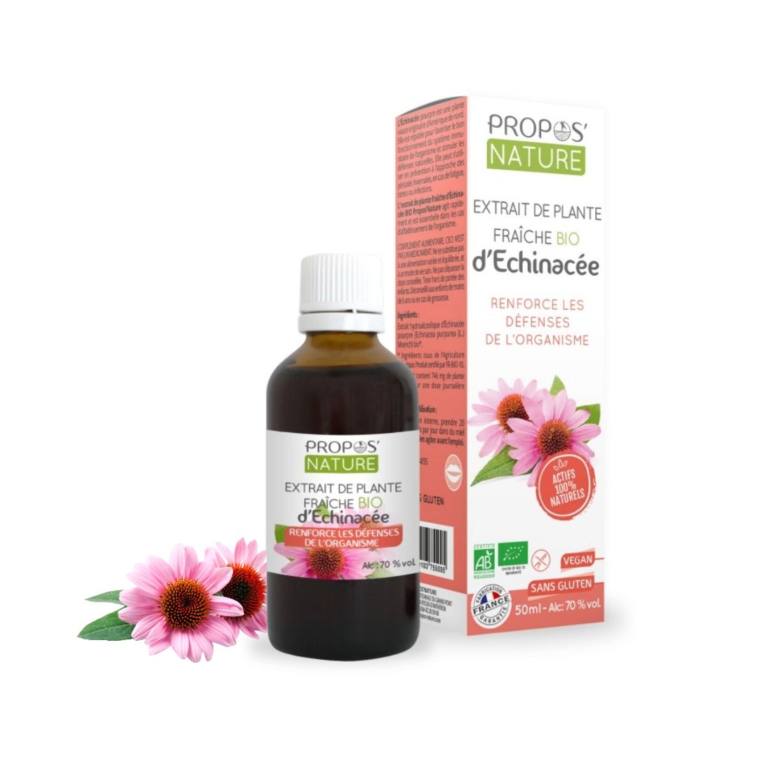 Laboratoire Propos'Nature Fresh Organic Echinacea Plant Extract (AB Certified) - 50ML - Elliotti