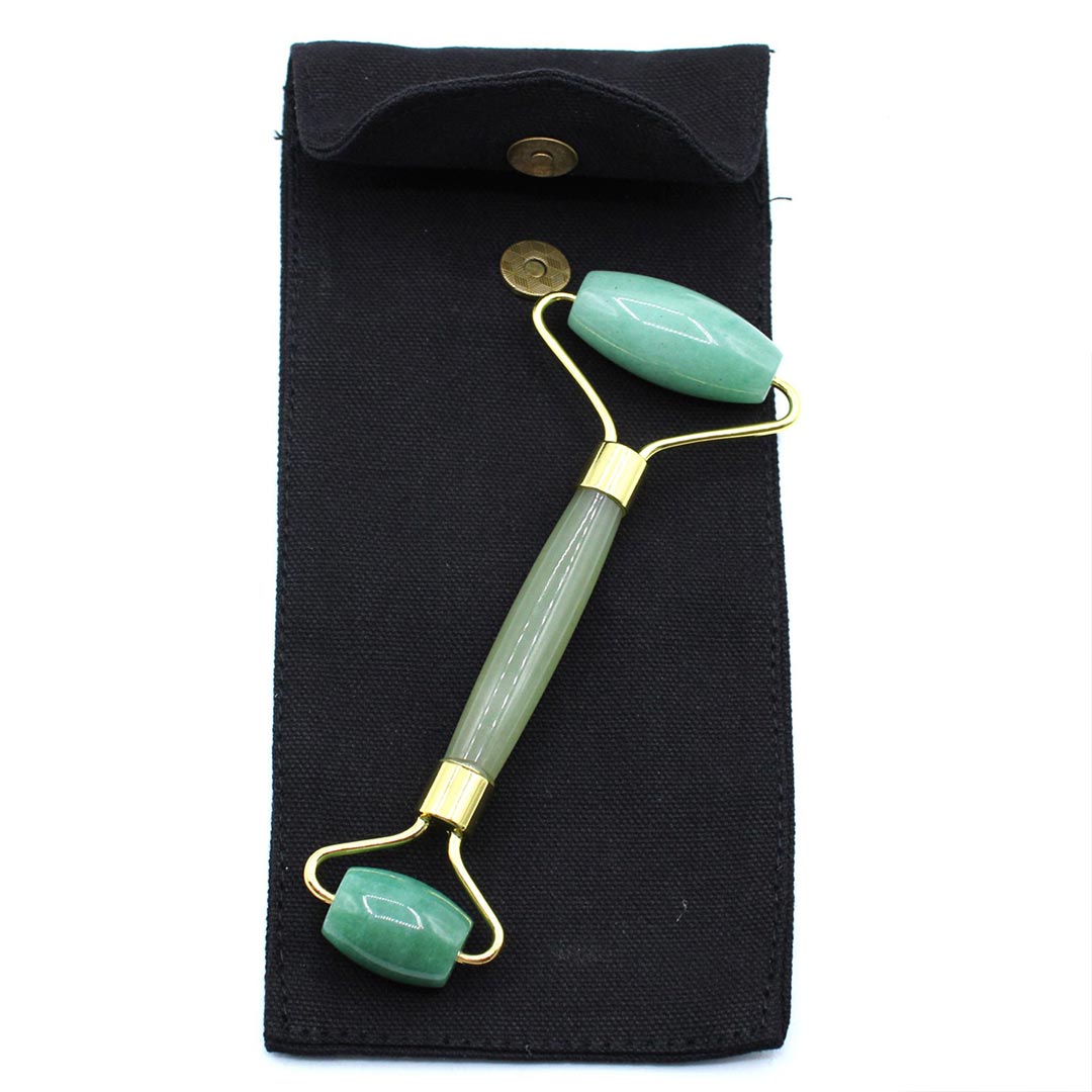 AW Artisan Gemstone Double Face Roller, Jade - Elliotti