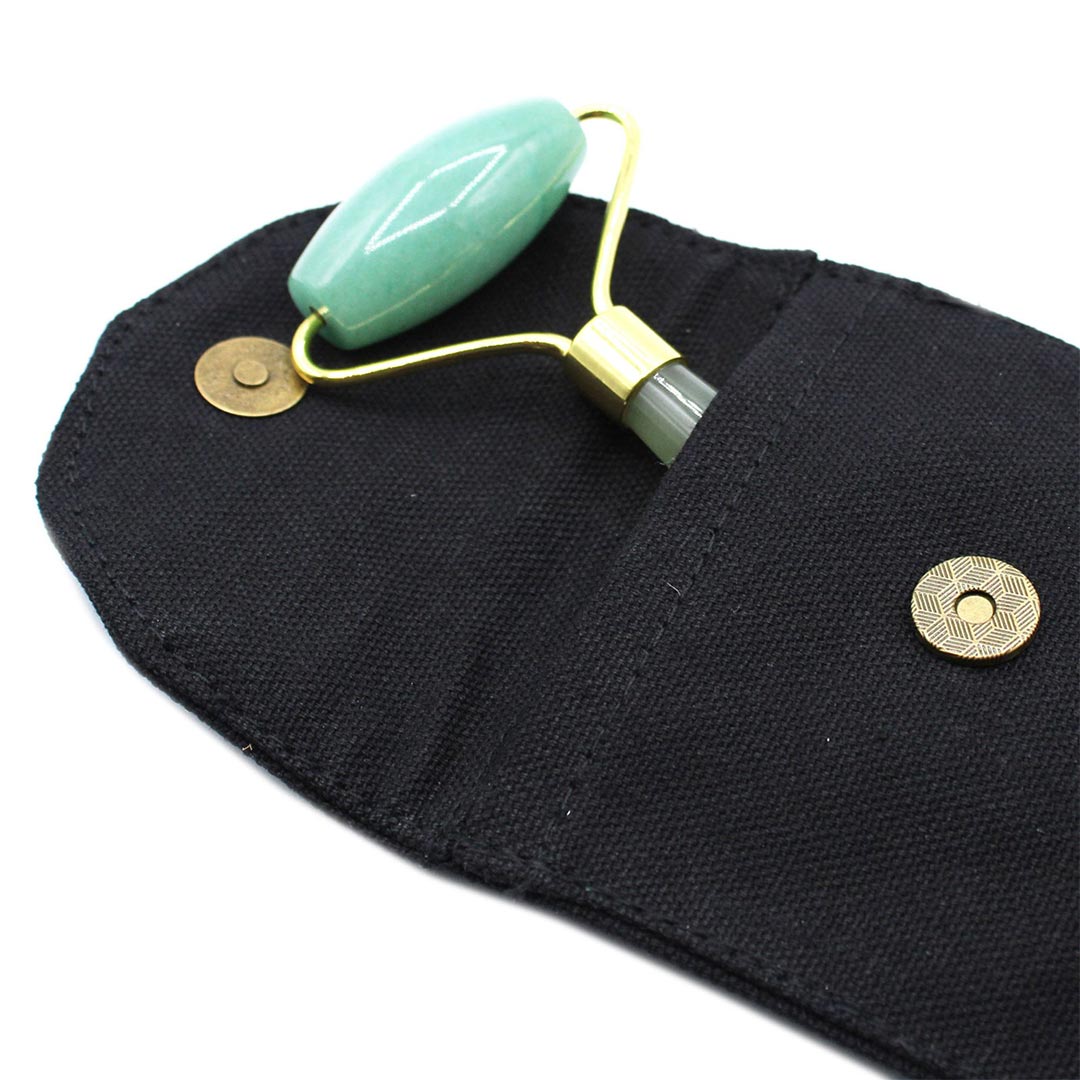 AW Artisan Gemstone Double Face Roller, Jade - Elliotti