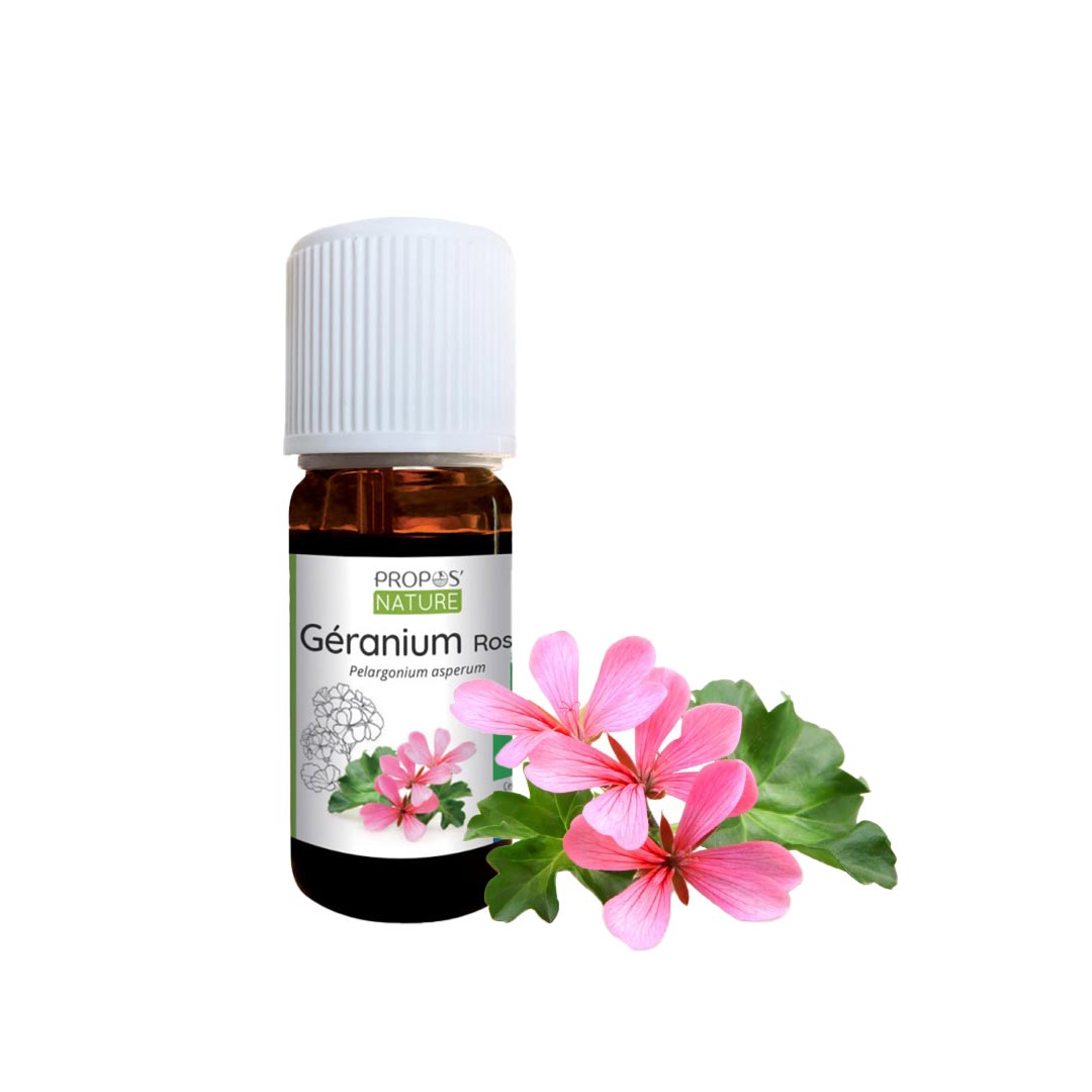 Laboratoire Propos'Nature Geranium Organic Essential Oil, 10ml - Elliotti