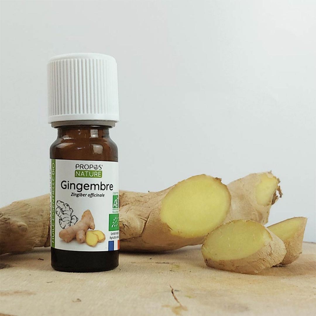 Laboratoire Propos'Nature Ginger Organic Essential Oil, 5ml - Elliotti