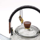 AW Artisan Glass teapot with infuser, and charcoal steam system - 1000ml - Elliotti