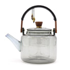 AW Artisan Glass teapot with infuser, and charcoal steam system - 1000ml - Elliotti