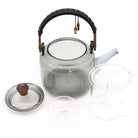 AW Artisan Glass teapot with infuser, and charcoal steam system - 1000ml - Elliotti
