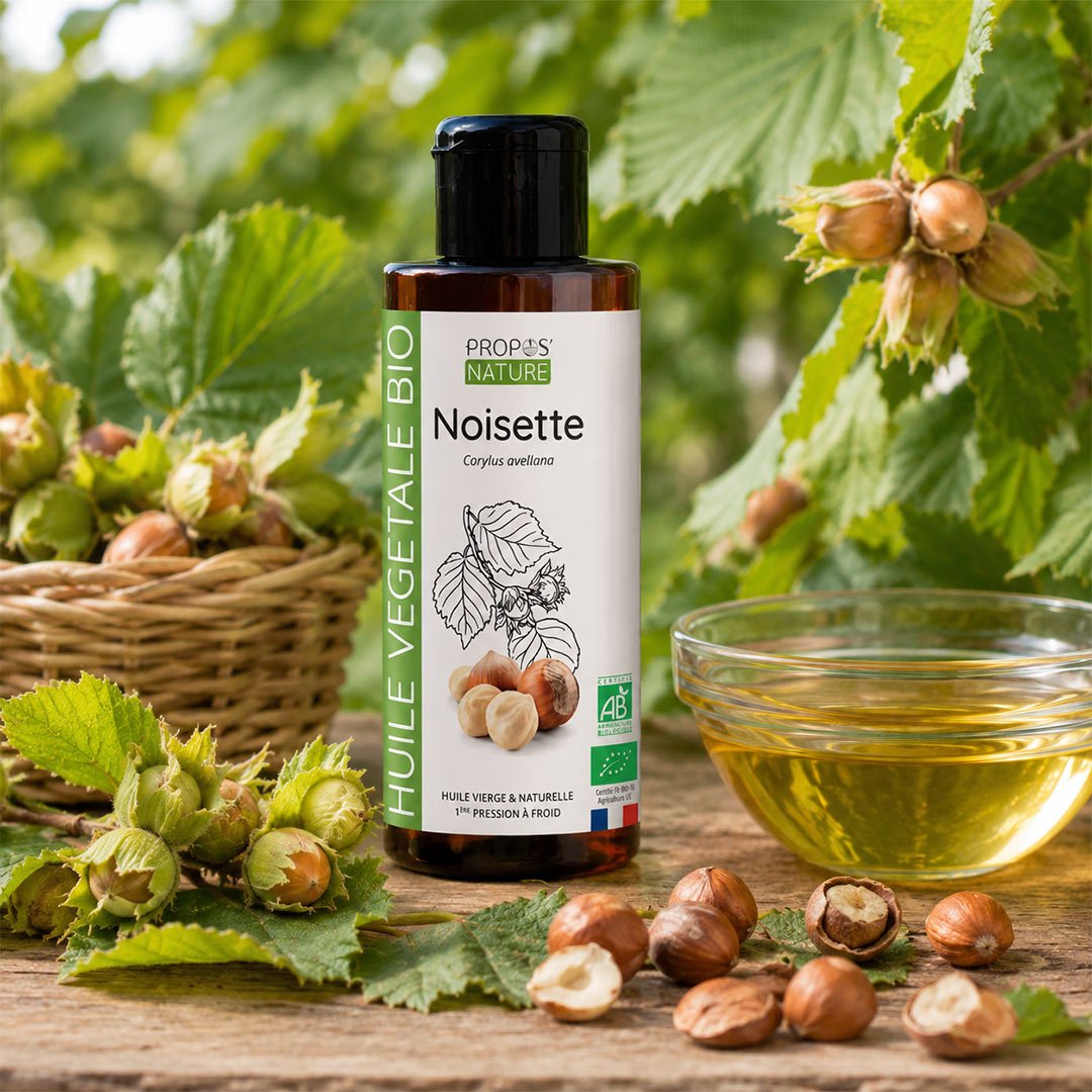Propos'Nature Hazelnut Organic Virgin Oil, 100ml - Elliotti
