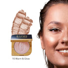 Baims Natural Makeup Highlighter Pressed Powder 10 Warm & Glow* - Elliotti