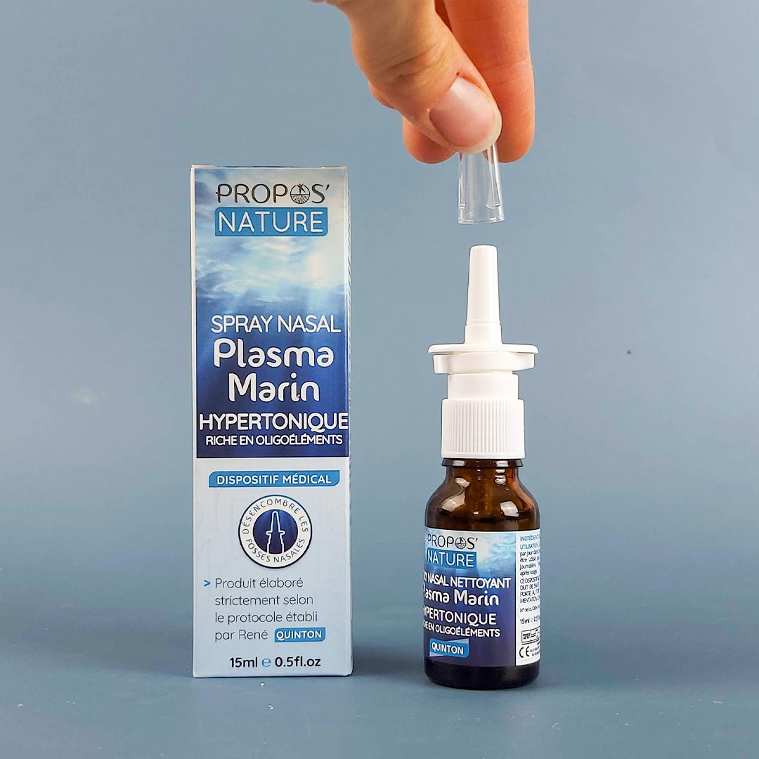 Laboratoire Propos'Nature Hypertonic Marine Plasma Nasal Spray, 15 ml - Elliotti